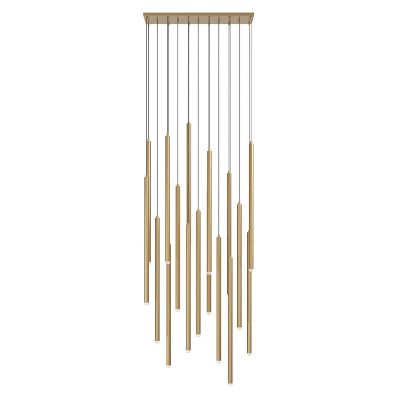 Avenue Lighting Filmore Ave. 17Lt 215" Pendant/Multi Port , Brass - HF2802-AB