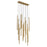 Avenue Lighting Filmore Ave. 17Lt 215" Pendant/Multi Port , Brass