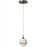 Avenue Lighting Sedona 1Lt 5" Round Pendant, Alabaster/Brass/White
