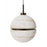 Avenue Lighting Sedona 1Lt 5" Round Pendant, Alabaster/Brass/White