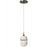 Avenue Lighting Sedona 1Lt 6" Pendant, Alabaster/Brass/White