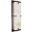Avenue Lighting Sedona 1Lt 20" Wall Sconce, Alabaster/Brass/White
