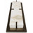 Avenue Lighting Sedona 1Lt 20" Wall Sconce, Alabaster/Brass/White