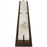 Avenue Lighting Sedona 2Lt 38" Wall Sconce, Alabaster/Brass/White