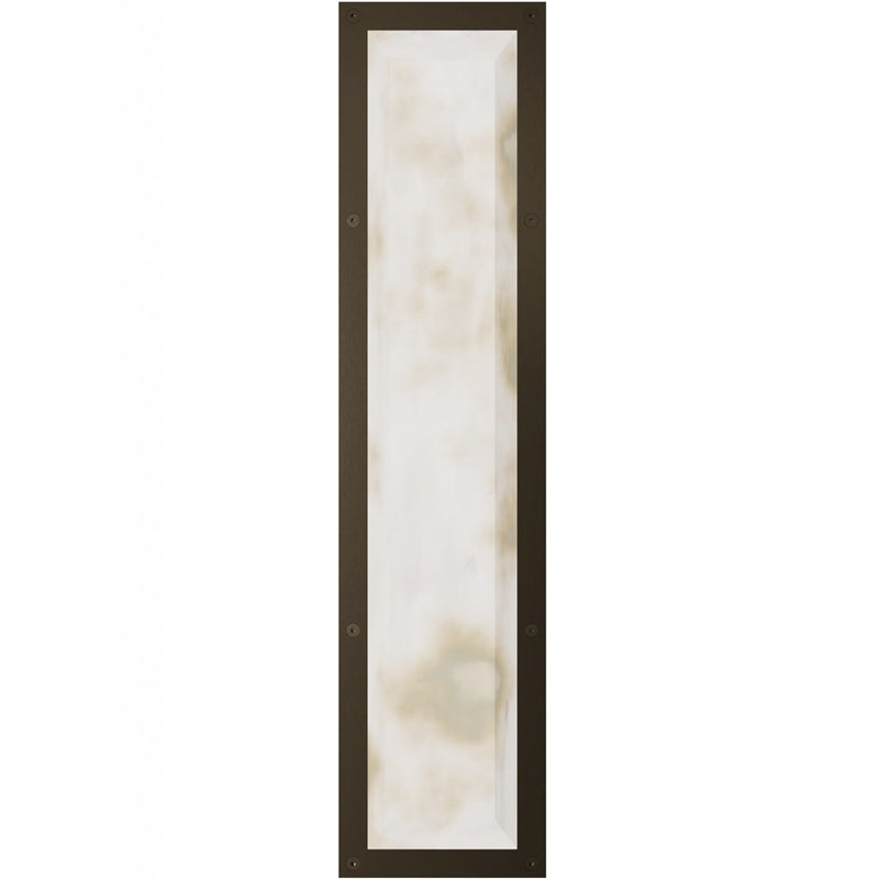 Avenue Lighting Sedona 1Lt 30" Wall Sconce, Alabaster/Brass/White - HF2961-AB