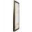 Avenue Lighting Sedona 1Lt 20" Beveled Sconce, Alabaster/Brass/White