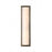 Avenue Lighting Sedona 1Lt 30" Beveled Sconce, Alabaster/Brass/White