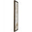 Avenue Lighting Sedona 1Lt 30" Beveled Sconce, Alabaster/Brass/White