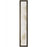 Avenue Lighting Sedona 1Lt 36" Wall Sconce, Alabaster/Brass/White