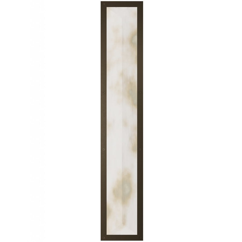 Avenue Lighting Sedona 1Lt 36" Wall Sconce, Alabaster/Brass/White - HF2972-AB