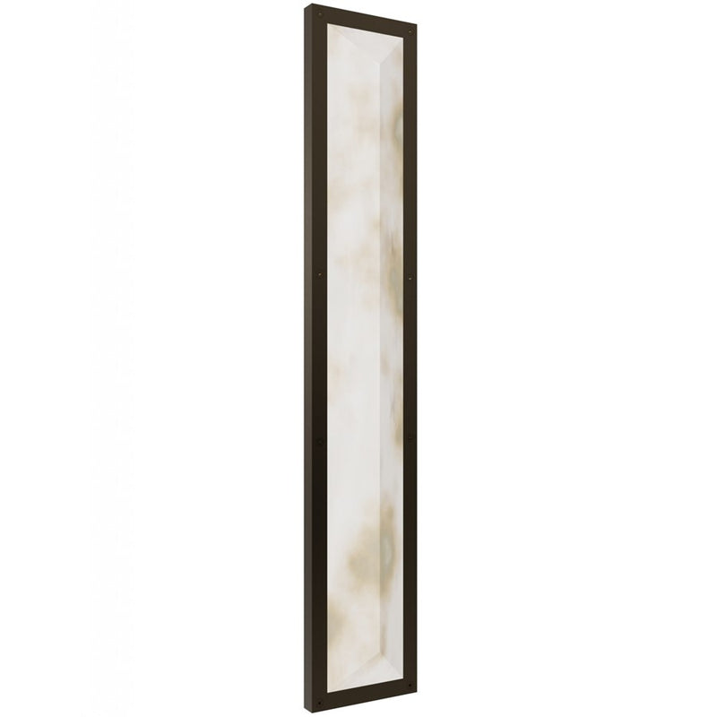 Avenue Lighting Sedona 1Lt 36" Wall Sconce, Alabaster/Brass/White - HF2972-AB