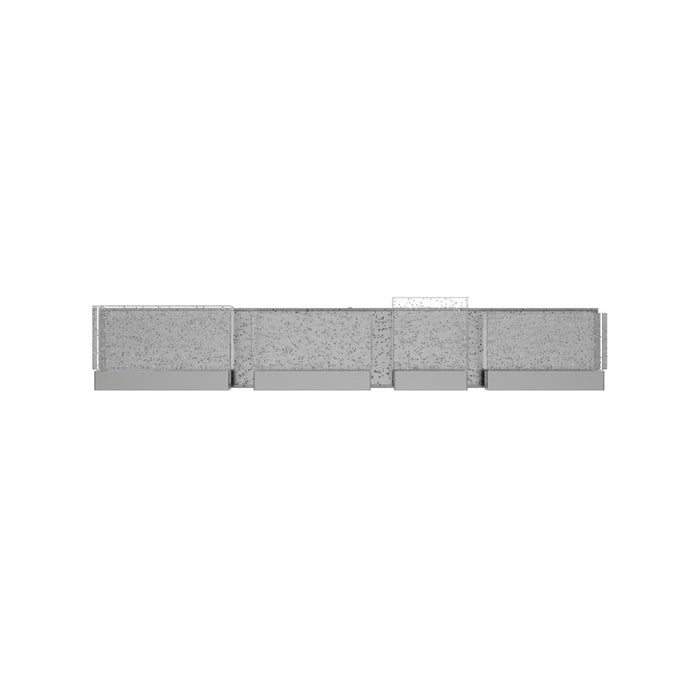 Avenue Original Glacier LED 33" Bath Bar, Nickel/Bubble Crystal - HF3004-PN