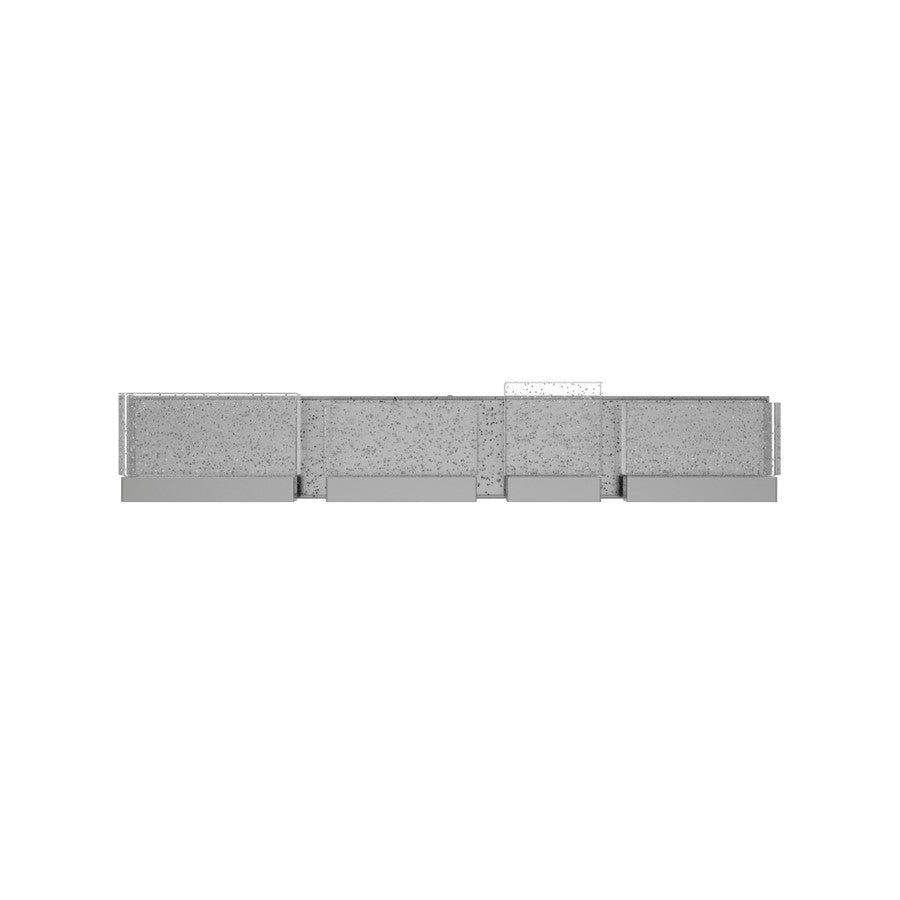 Avenue Original Glacier LED 33" Bath Bar, Nickel/Bubble Crystal - HF3004-PN