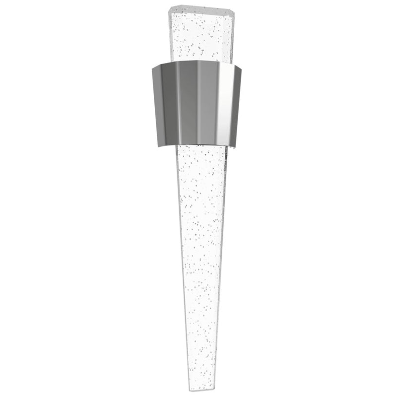 Avenue Original Glacier LED 24" Faceted Sconce, Nickel/Bubble - HF3010-PN