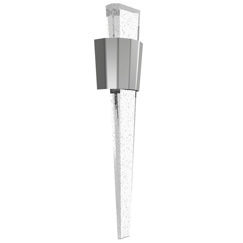 Avenue Original Glacier LED 24" Faceted Sconce, Nickel/Bubble - HF3010-PN