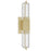 Avenue Original Glacier LED 17" Wall Sconce, Brass/Snow Crystal