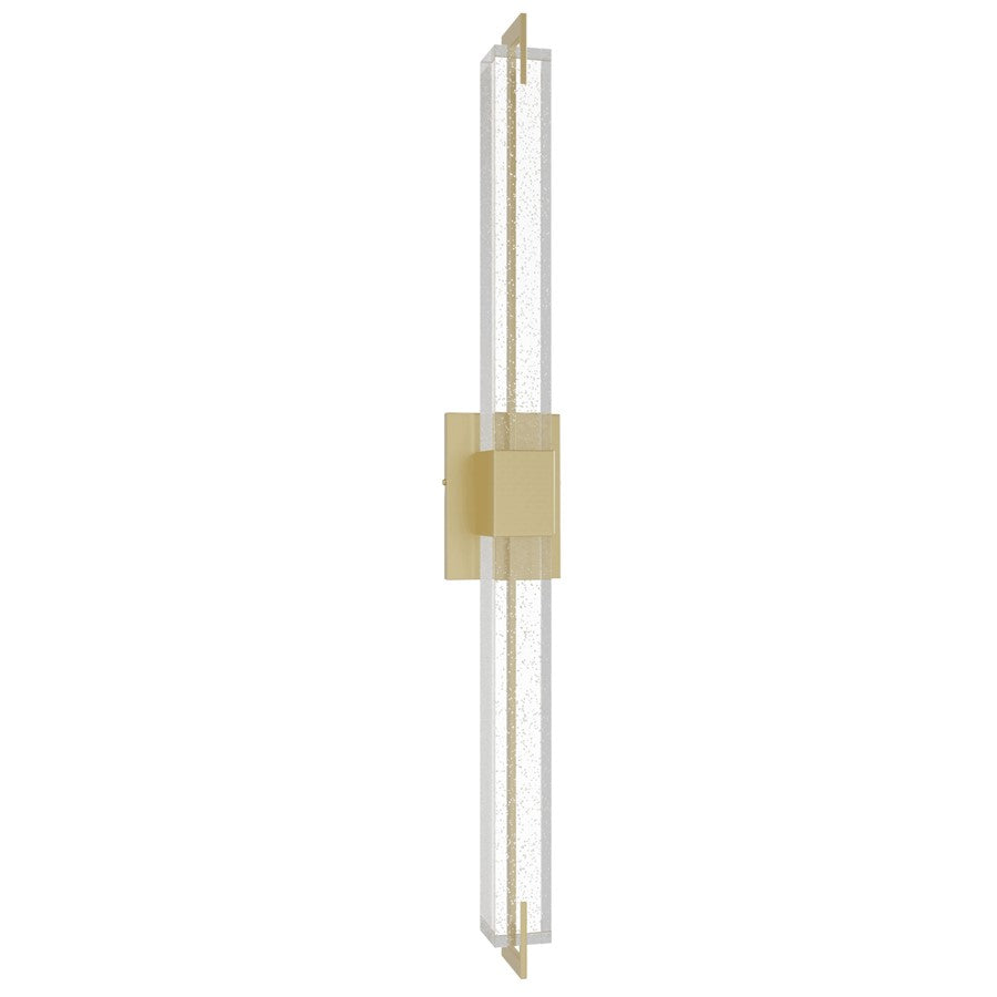 Avenue Original Glacier LED 39" Wall Sconce, Brass/Bubble Crystal - HF3012-BB-XL