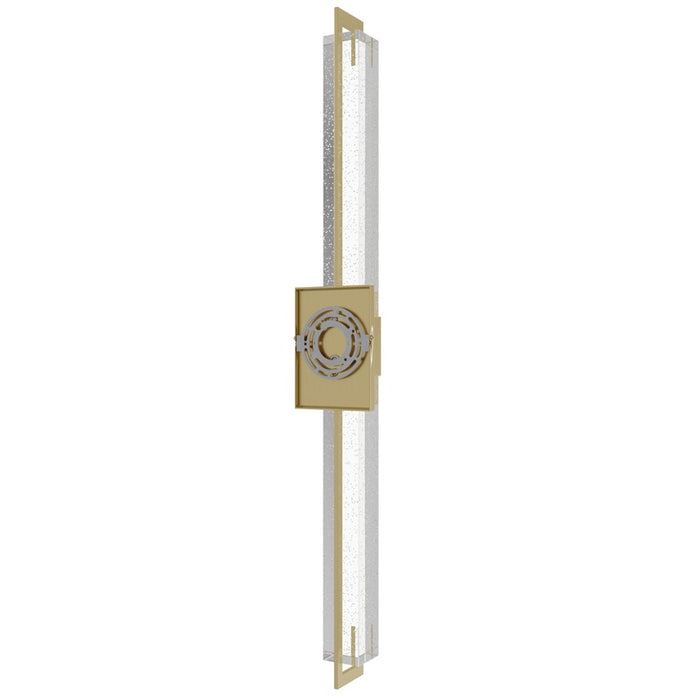 Avenue Original Glacier LED 39" Wall Sconce, Brass/Bubble Crystal