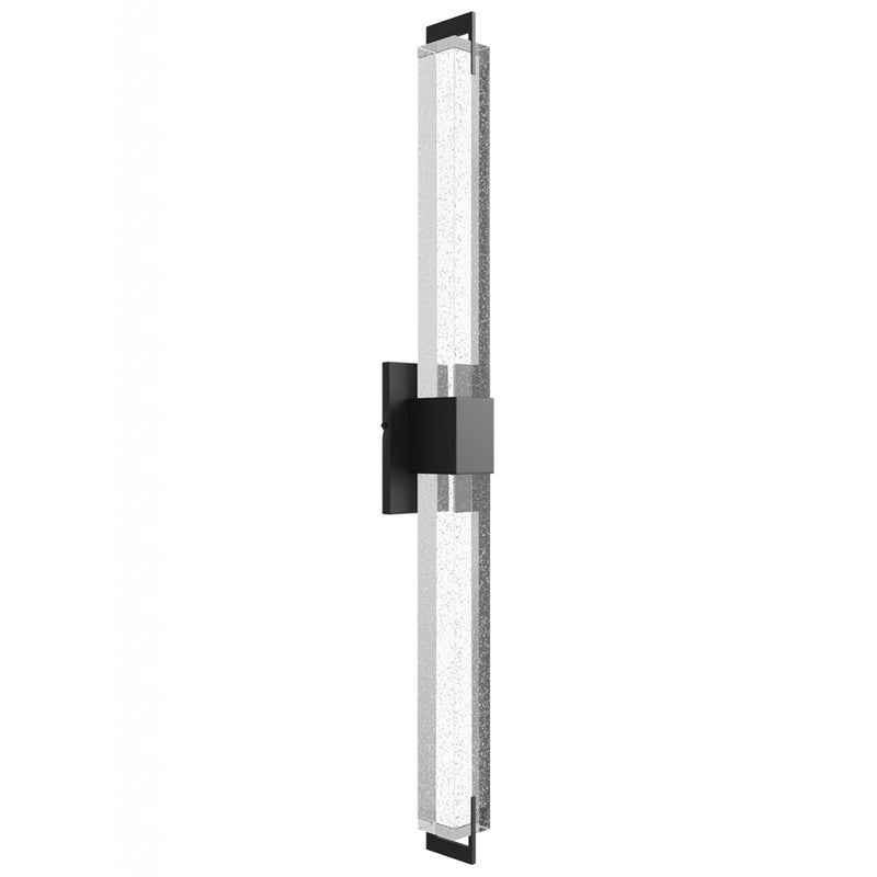 Avenue Original Glacier LED 39" Wall Sconce, Black/Bubble Crystal - HF3012-BK-XL