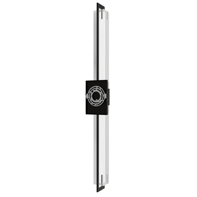 Avenue The Original Glacier 39"H LED Sconce, Nickel/Bubble