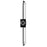 Avenue The Original Glacier 39"H LED Sconce, Nickel/Bubble
