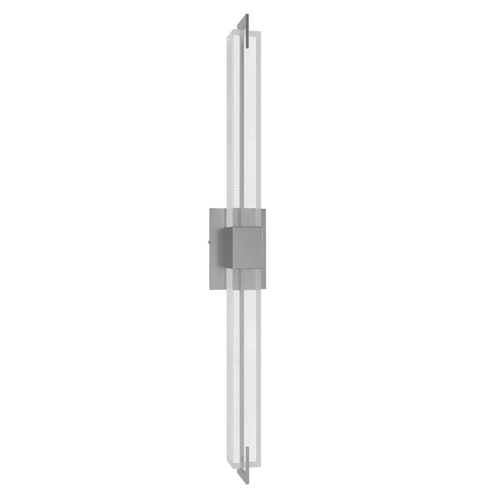 Avenue Original Glacier LED 39" Wall Sconce, Nickel/Snow - HF3012-PN-XL-SNW