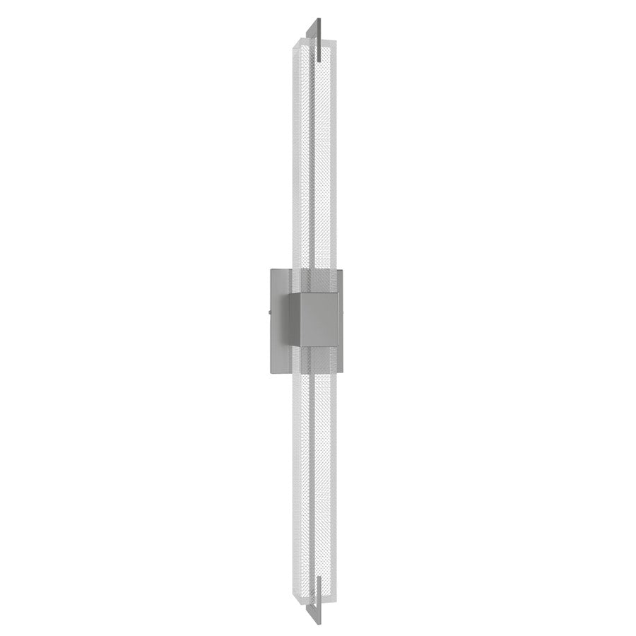 Avenue Original Glacier LED 39" Wall Sconce, Nickel/Snow - HF3012-PN-XL-SNW