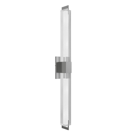 Avenue Original Glacier LED 39" Wall Sconce, Nickel/Snow