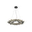 Avenue Lighting Aspen LED 34" Pendants, Bronze/Bubble Crystal - HF3034-DBZ