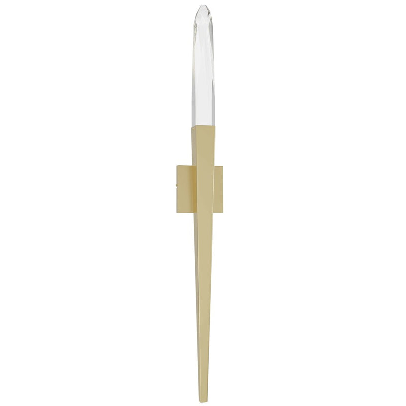 Avenue Lighting Aspen 1 Light 32" Wall Sconce, Brushed Brass - HF3040-AP-BB-C