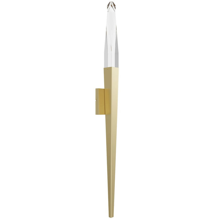 Avenue Lighting Aspen 1 Light 32" Wall Sconce, Brushed Brass