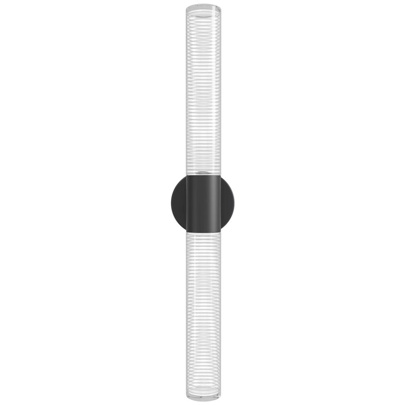 Avenue Lighting Strand Integrated AC LED Light 28" Sconce, Black