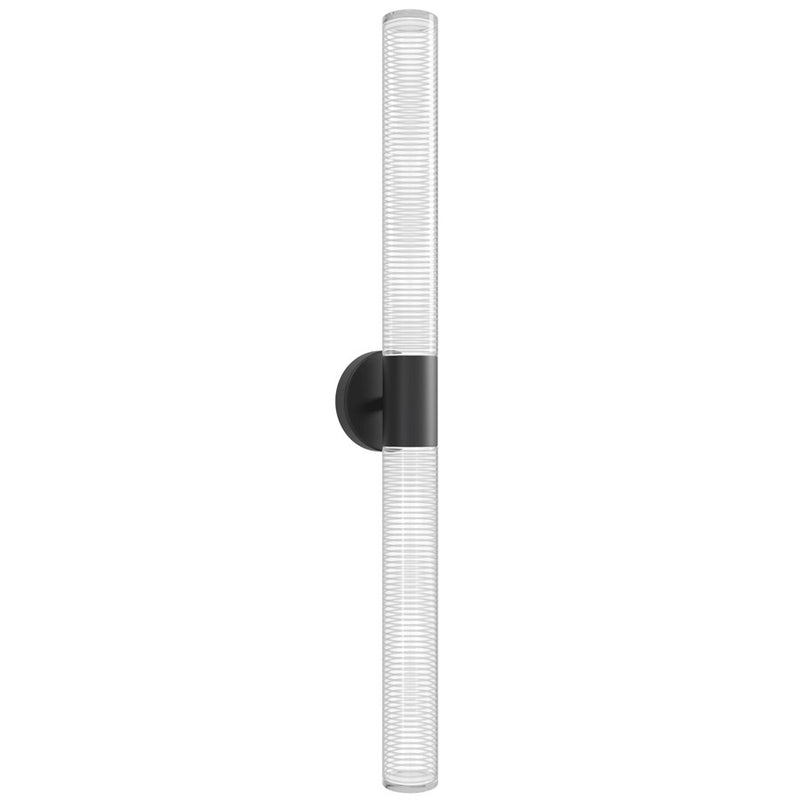 Avenue Lighting Strand Integrated AC LED Light 34" Sconce, Black - HF3307-BK