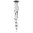 Avenue Lighting Strand 15 Light 148" Pendant/Multi Port , Black - HF3315-BK
