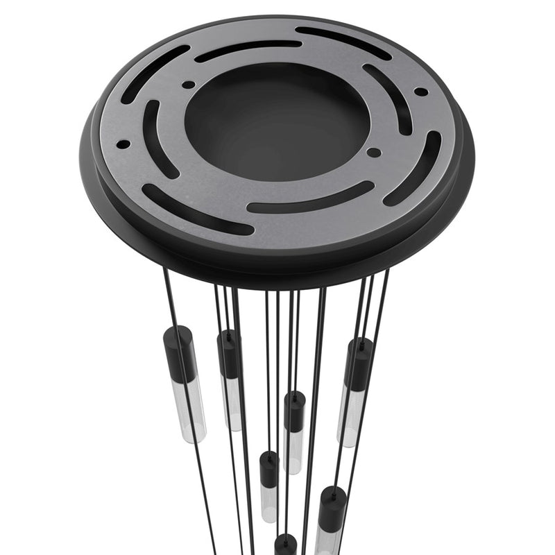 Avenue Lighting Strand 15 Light 148" Pendant/Multi Port , Black - HF3315-BK