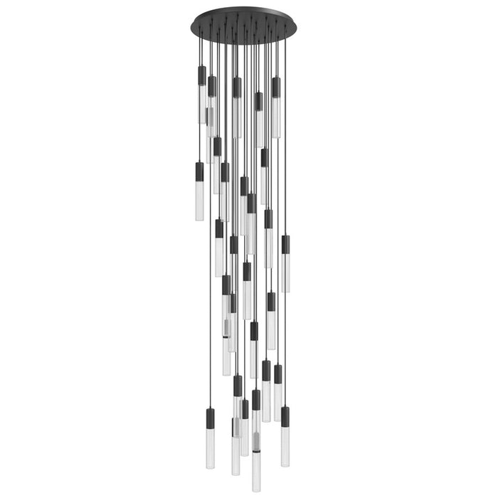 Avenue Lighting Strand 31 Light 180" Pendant/Multi Port , Black - HF3331-BK