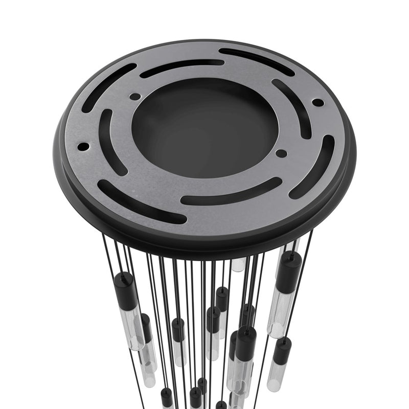 Avenue Lighting Strand 31 Light 180" Pendant/Multi Port , Black - HF3331-BK