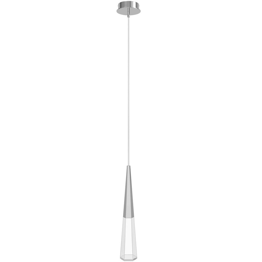 Avenue Lighting Avalon 1 Light 15" Pendant, Polished Chrome - HF3801-CH