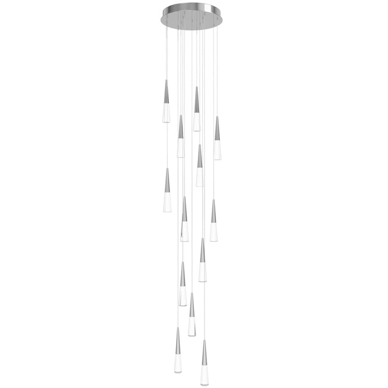 Avenue Lighting Avalon 13Lt 110" Pendant/Multi Port, Polished Chrome - HF3813-CH