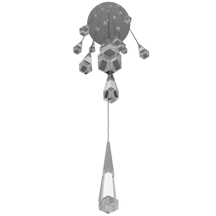 Avenue Lighting Avalon 13Lt 110" Pendant/Multi Port, Polished Chrome