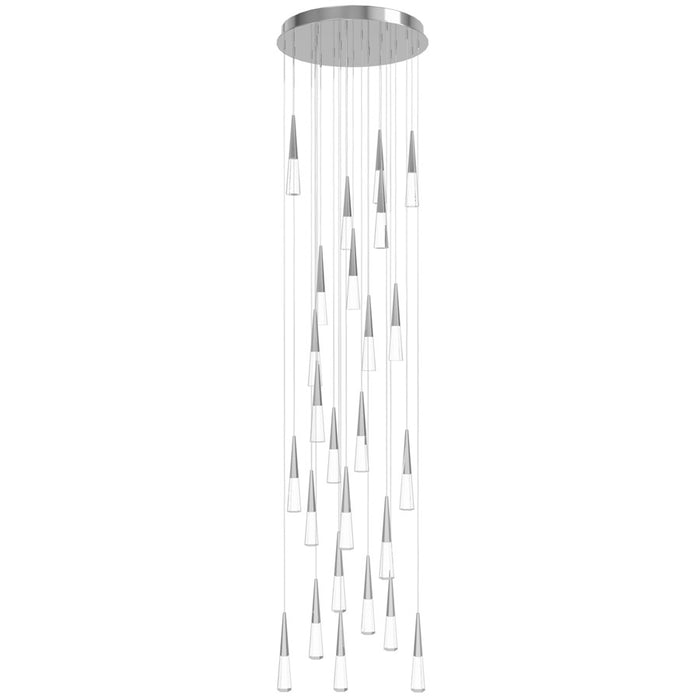 Avenue Lighting Avalon 25Lt 140" Pendant/Multi Port, Polished Chrome - HF3825-CH