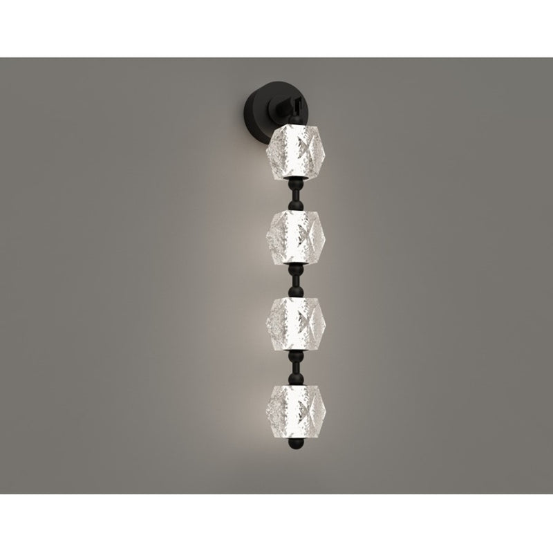 Avenue Lighting Beluga 4 Light 28" Wall Sconce, Black - HF3904-BK