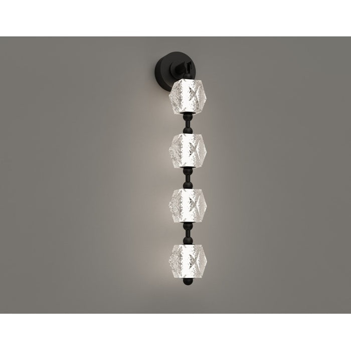 Avenue Lighting Beluga 4 Light 28" Wall Sconce, Black