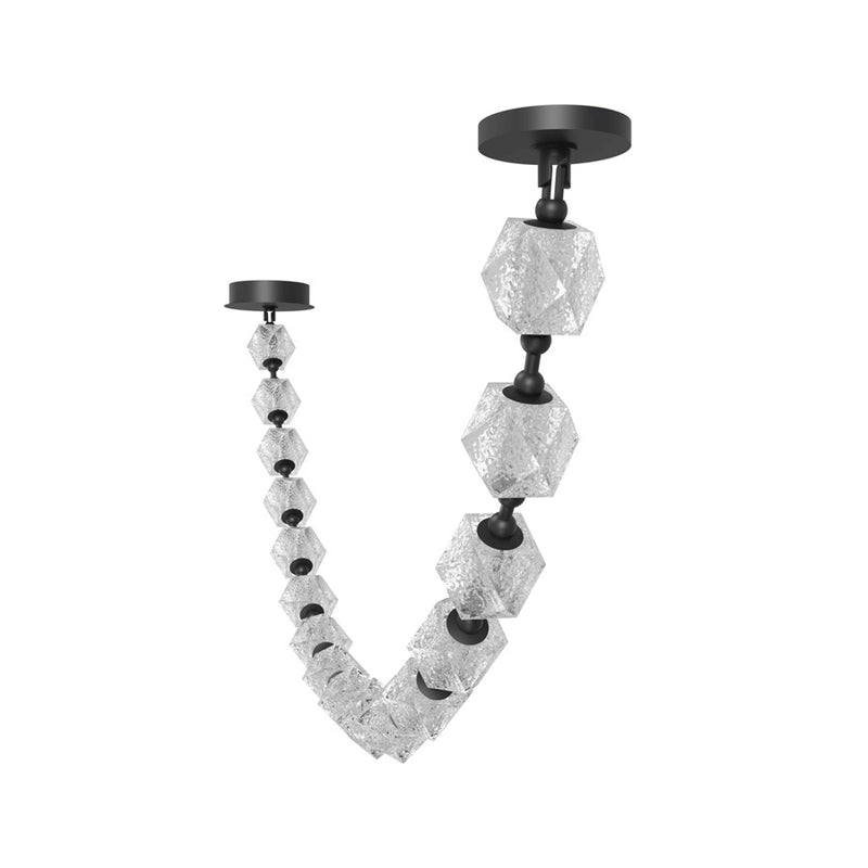 Avenue Lighting Beluga 16 Light 38" Pendant, Black - HF3916-BK