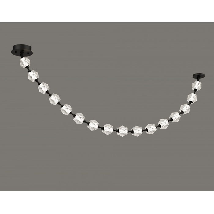 Avenue Lighting Beluga 16 Light 38" Pendant, Black