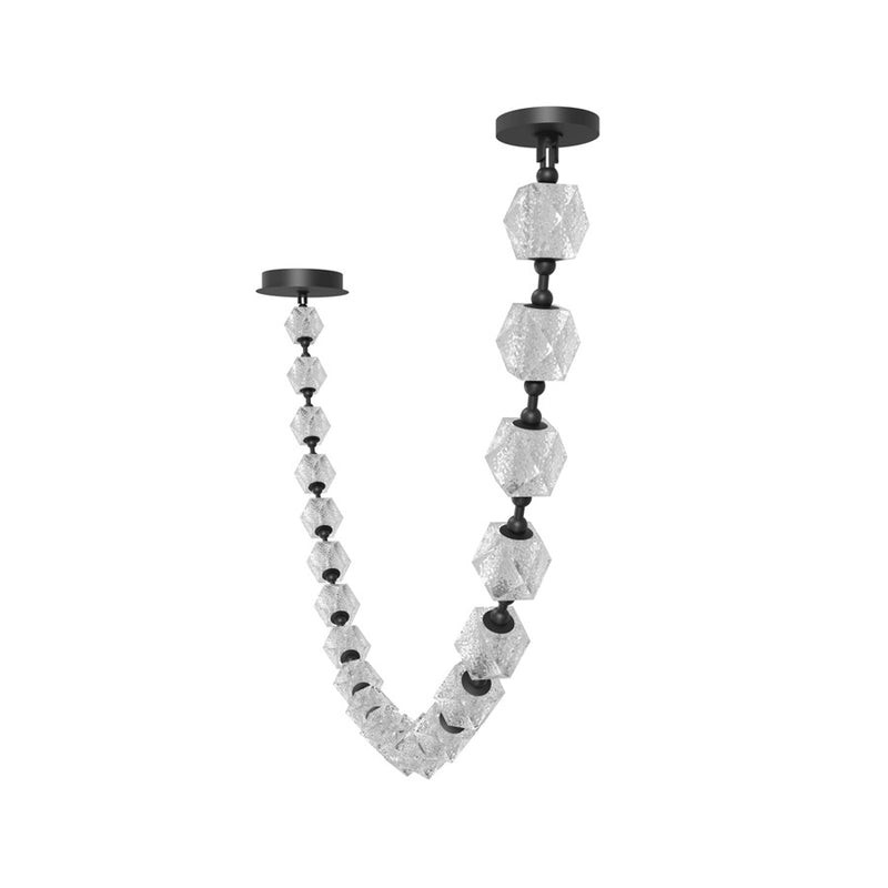 Avenue Lighting Beluga 20 Light 46" Pendant, Black - HF3920-BK