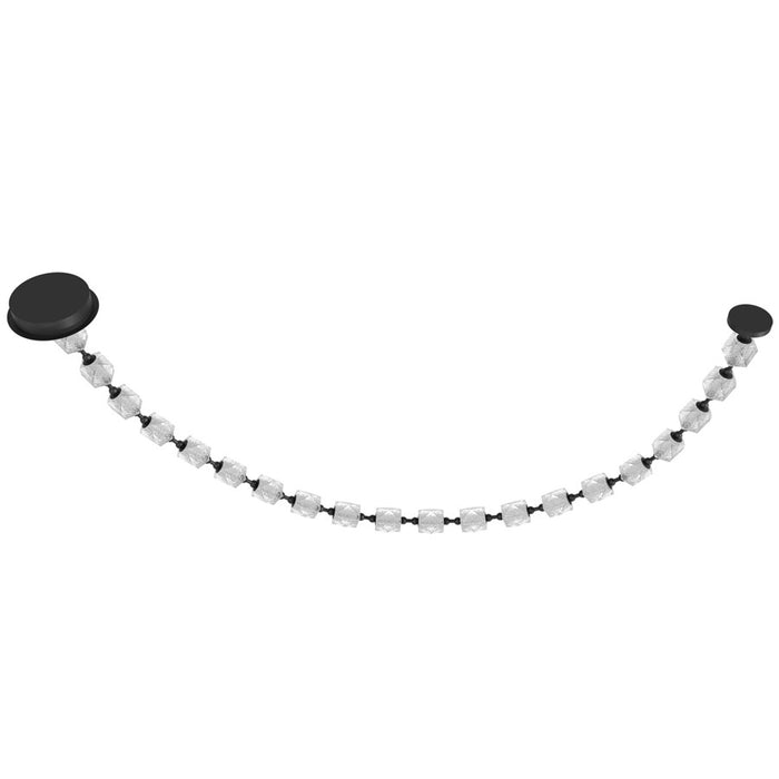 Avenue Lighting Beluga 20 Light 46" Pendant, Black