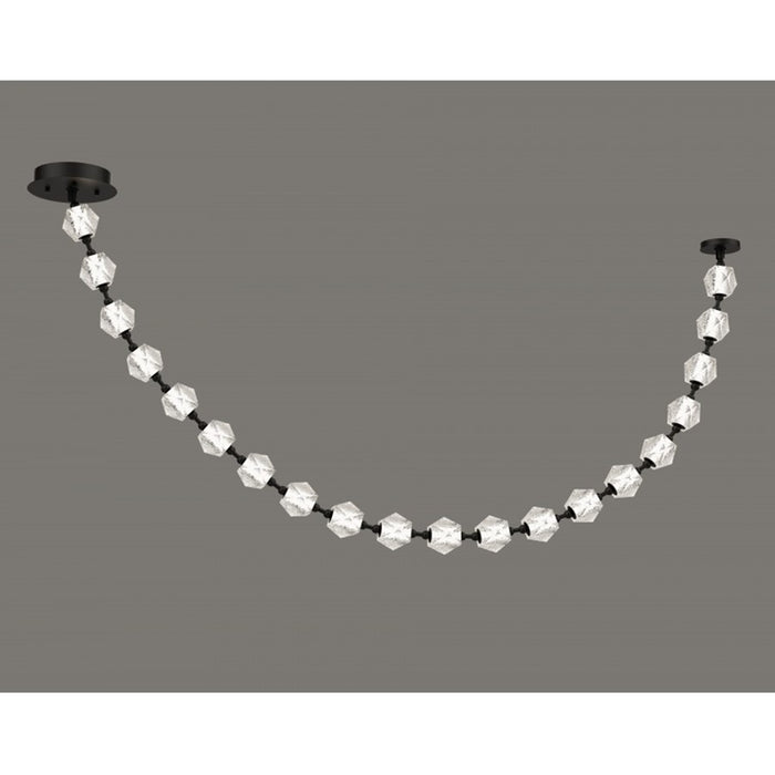 Avenue Lighting Beluga 20 Light 46" Pendant, Black