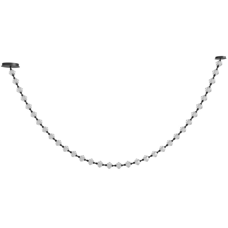 Avenue Lighting Beluga 34 Light 80" Pendant, Black