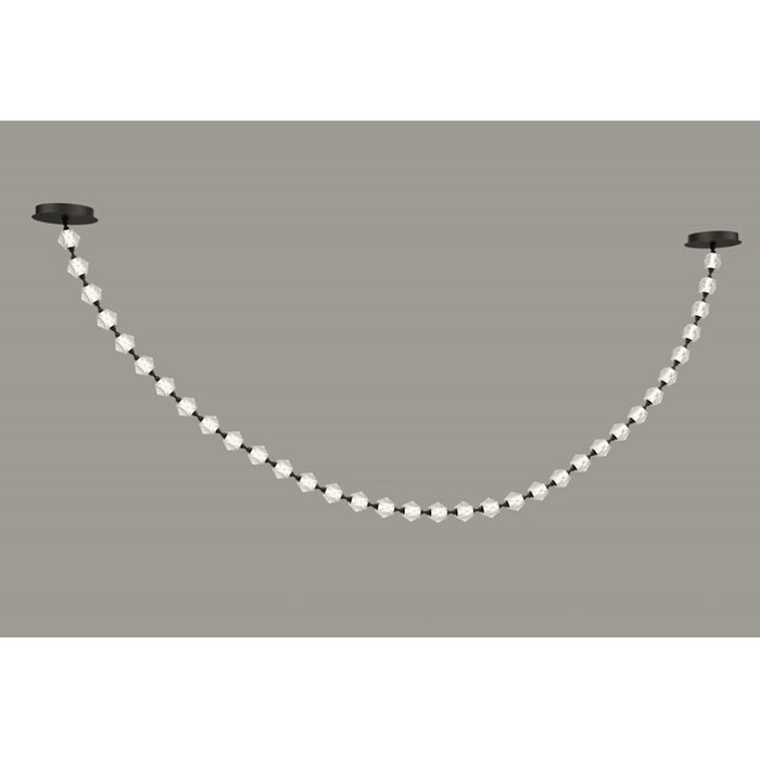 Avenue Lighting Beluga 34 Light 80" Pendant, Black